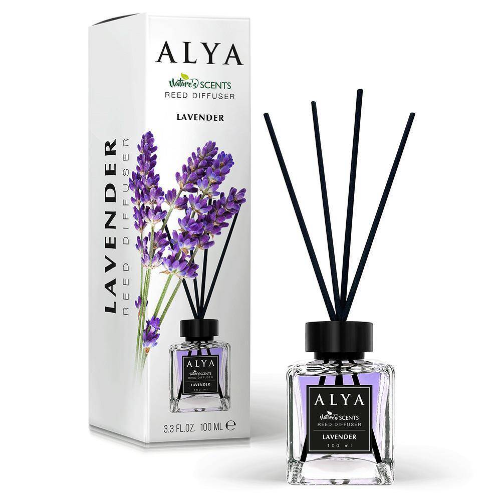 Alya Lavender lavendlilõhnalised lõhnapulgad 100 ml