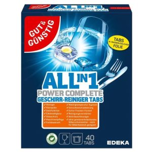 G&G nõudepesumasina tabletid All-in-1 40 tk