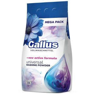 Gallus Universal pesupulber 8,1 kg, 135 pesukorda